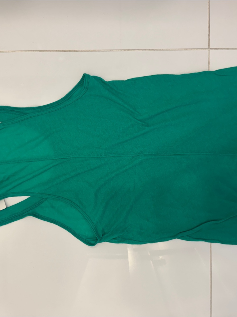 Monrow Green Racerback Tank - Picture 3 of 3